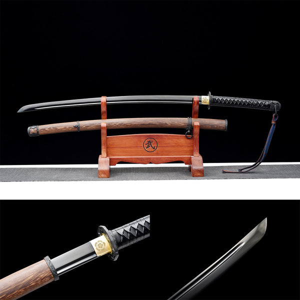 Handmade Japanese Samurai Katana 50#Steel Rosewood 98 saber HWK27