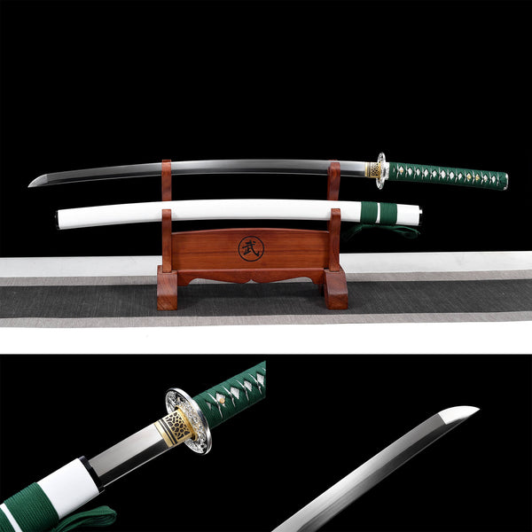 Handmade Japanese Samurai Katana High Manganese Steel Wuqi Tong HWK75