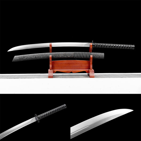 Handmade Chinese Traditional Knife High Performance Manganese Steel Cut Horse Broadsword JQTK15
